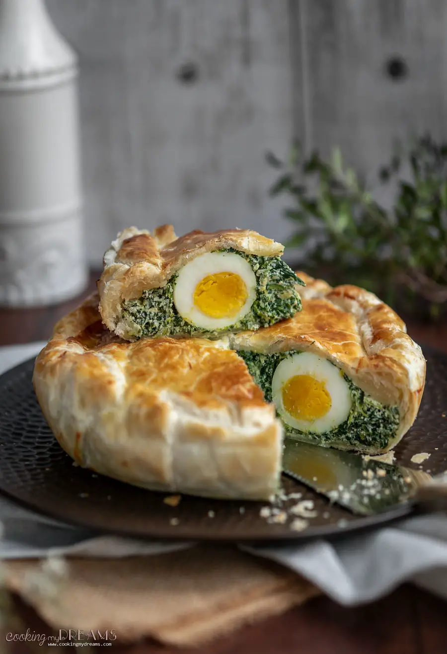 Easter Spinach and Ricotta Pie