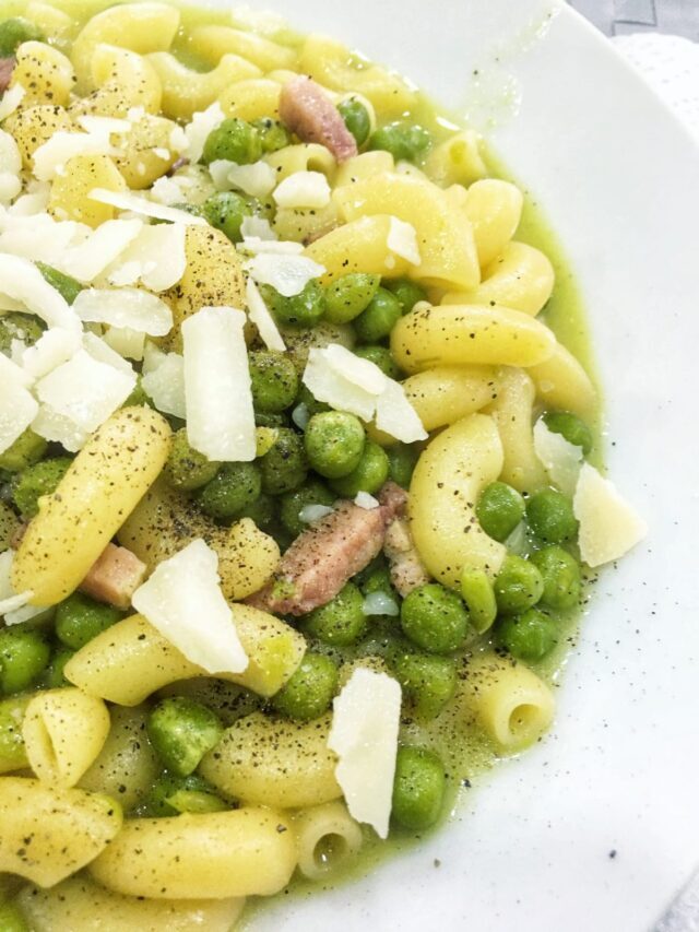 Pasta With Peas And Pancetta Recipe