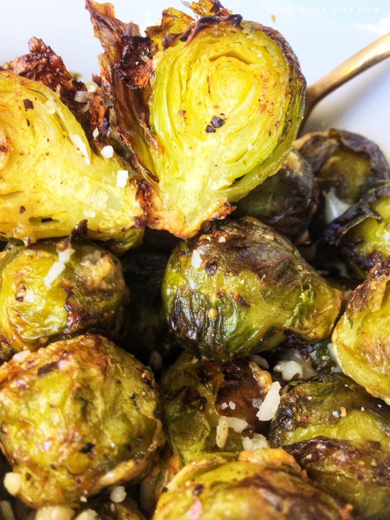 crispy air fryer brussel sprouts 