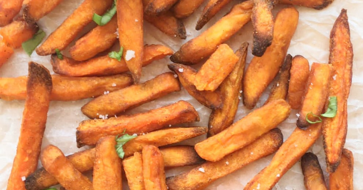 air fryer frozen sweet potato fries (1)