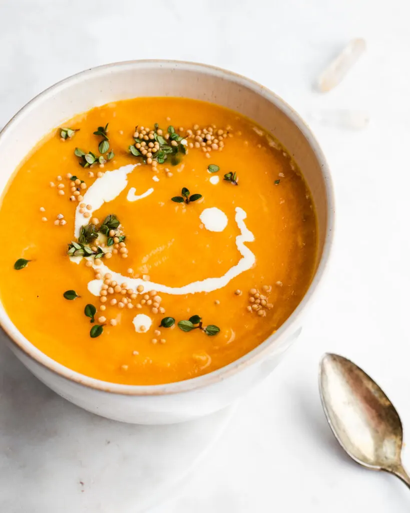 Carrot Leek Soup