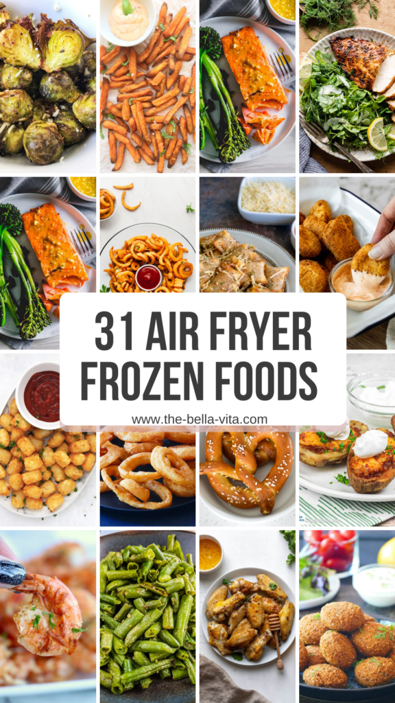 air fryer frozen food pintarest