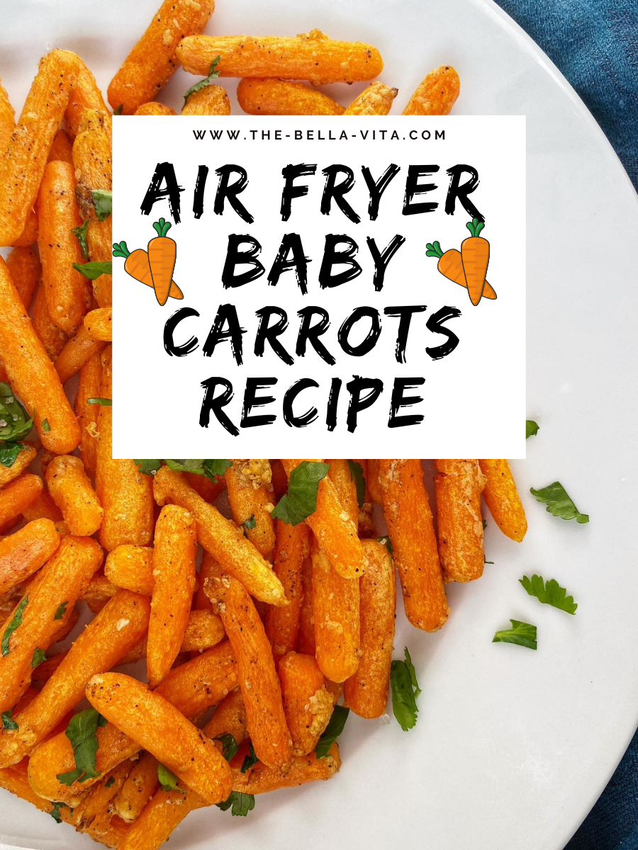 Air Fryer Baby Carrots Recipe pin
