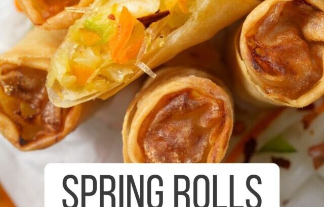 spring rolls air fryer