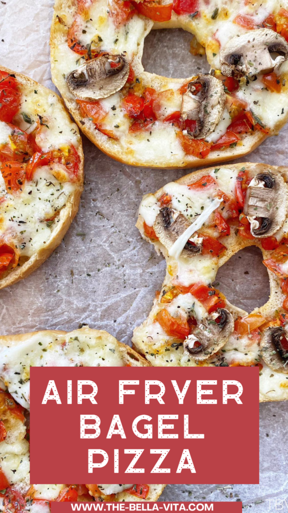 Air-Fryer-Bagel-Pizza