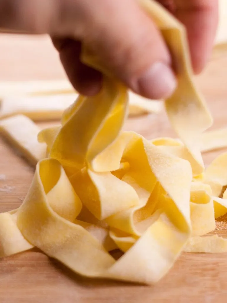 Pappardelle pasta