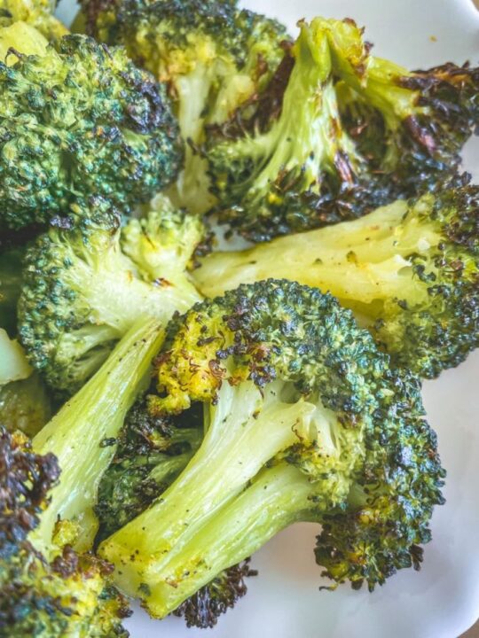 Air Fryer Frozen Broccoli Easy Side Recipe