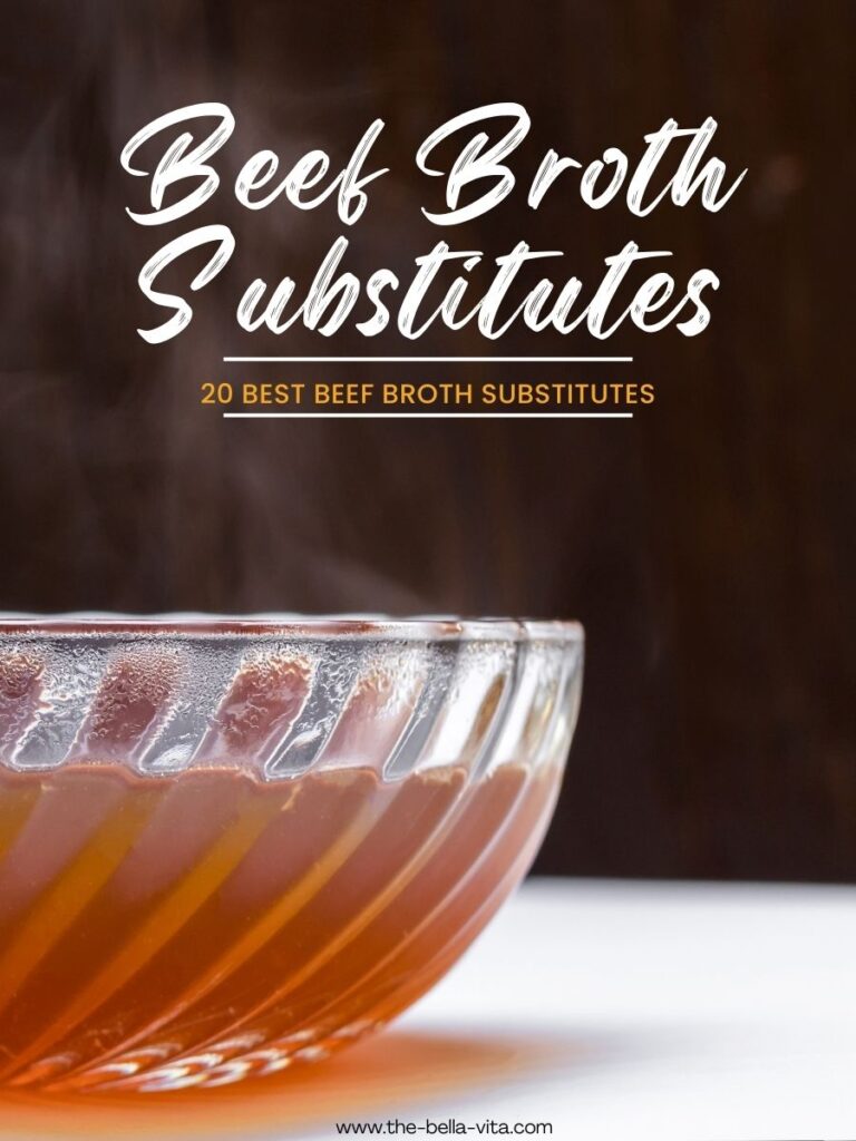 beef broth substitute list