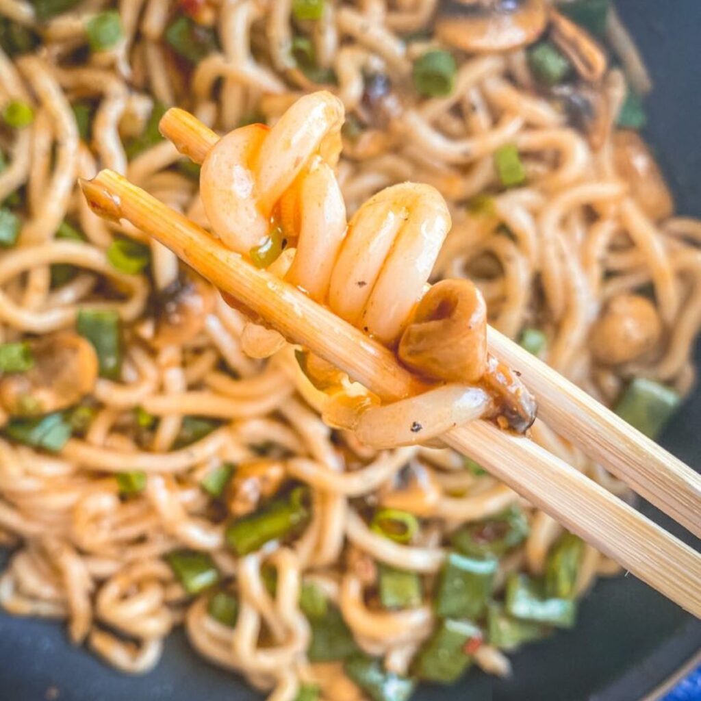 stir fry udon noodles