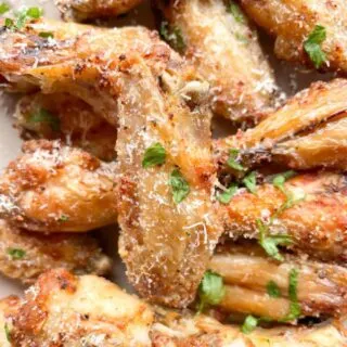 garlic parmesan wings air fryer