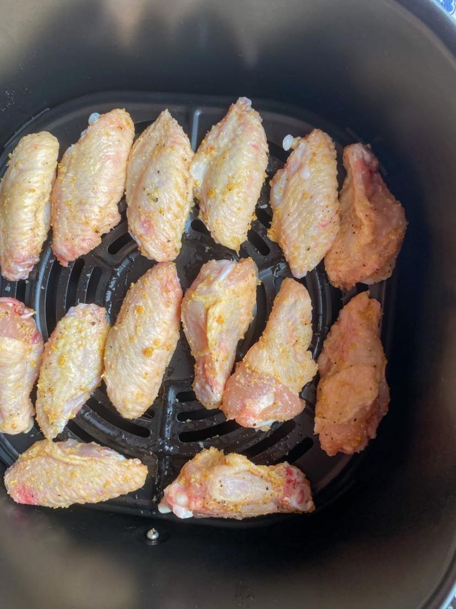 The Best Garlic Parmesan Wings Air Fryer Recipe The Bella Vita