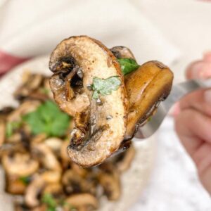 Air fryer mushrooms