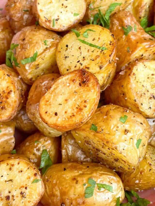 Air Fryer Roasted Potatoes The Bella Vita