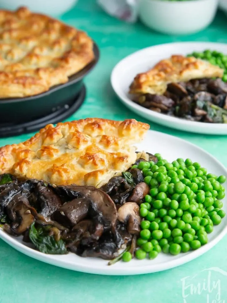 Spinach And Mushroom Pie - spinach dinner recipes

