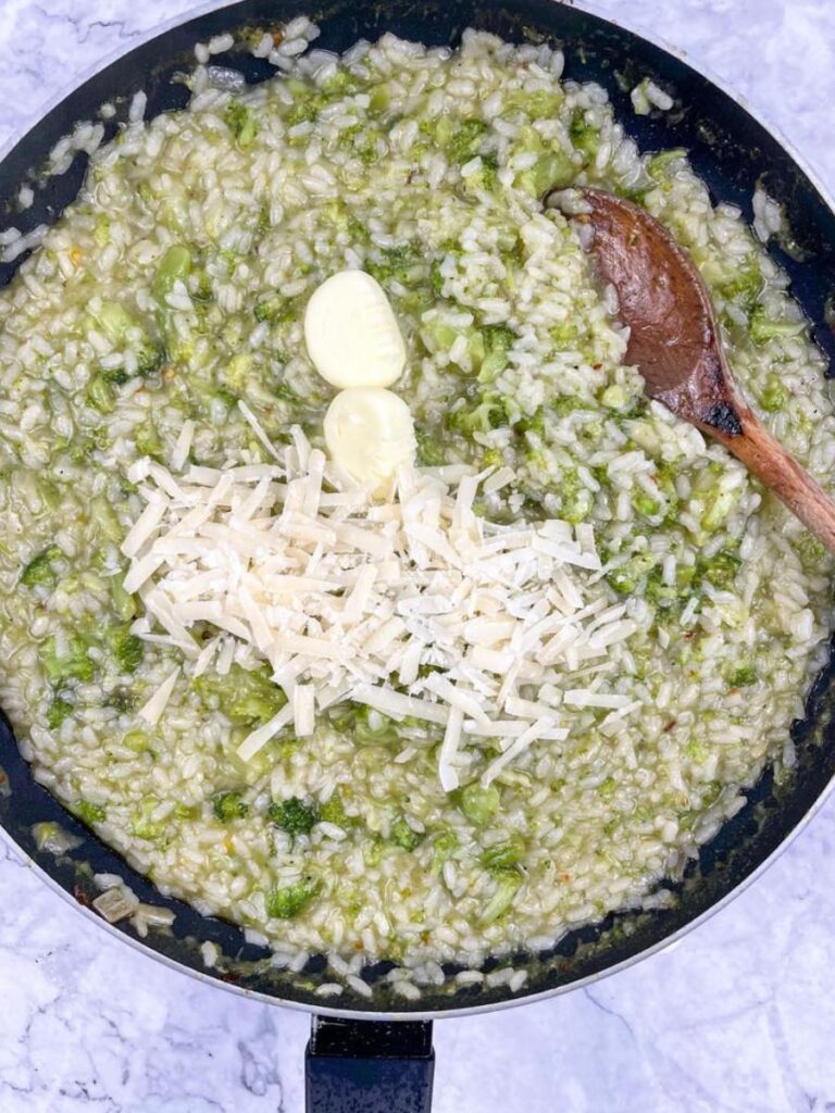 manteca risotto with butter and cheese
