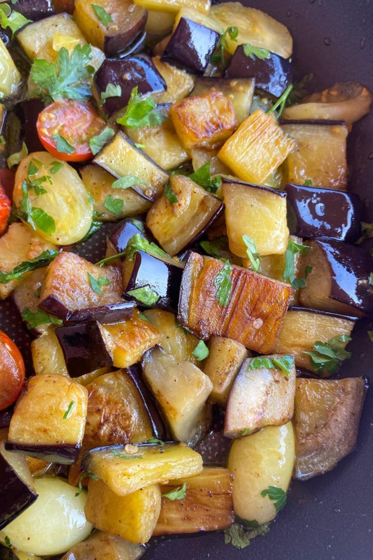 Italian Sauteed Eggplant
