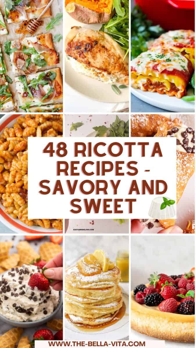 Sweet Ricotta 48 Ricotta Recipes: Savory and Sweet Ideas
