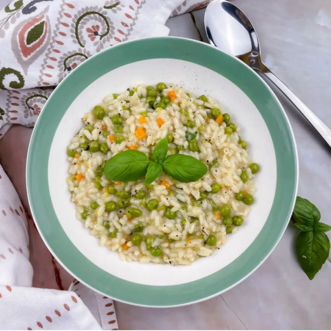 Risotto with Peas - A Perfect Spring Meal