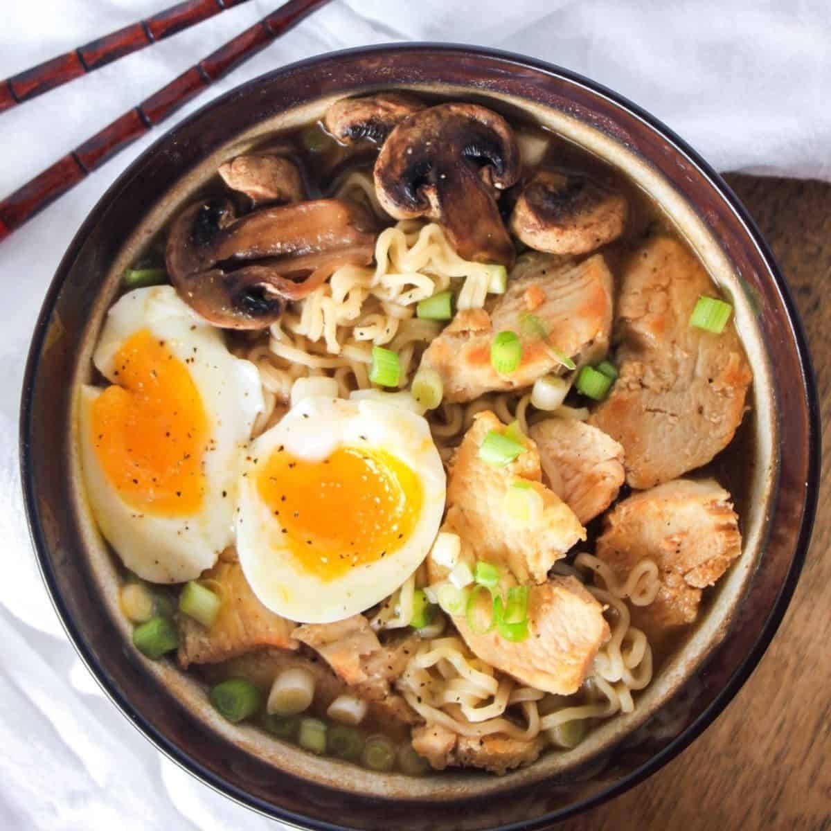 Japanese Ramen With Chicken Japanese Ramen With Chicken