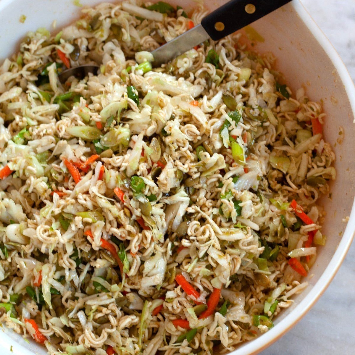 Zesty Jalapeno Top Ramen Salad Zesty Jalapeno Top Ramen Salad