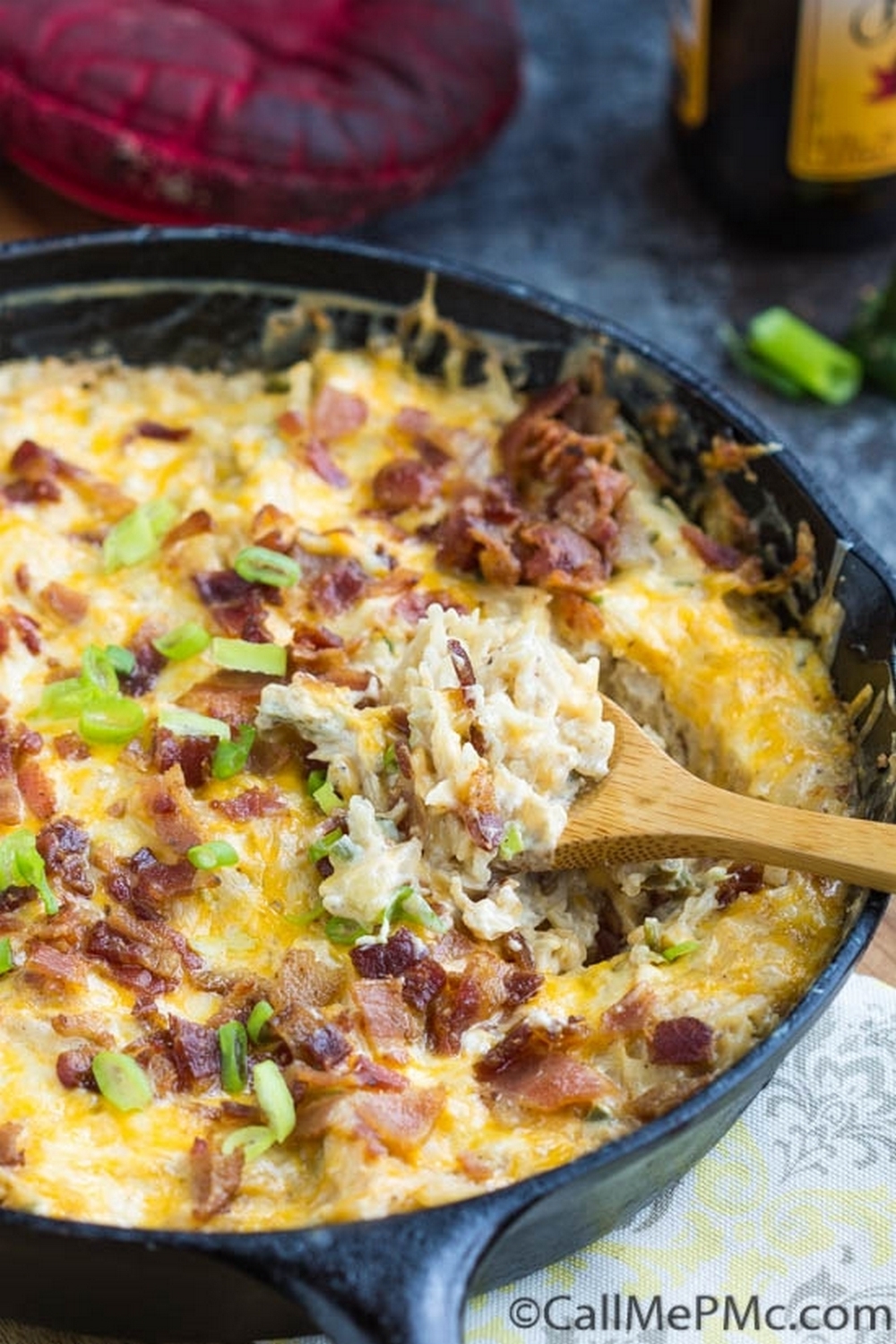 One Pan Damn Jalapeno Popper Hash Brown Casserole Recipe
