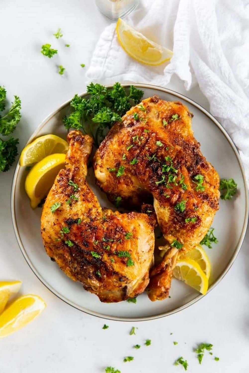 Air Fryer Chicken Leg Quarters