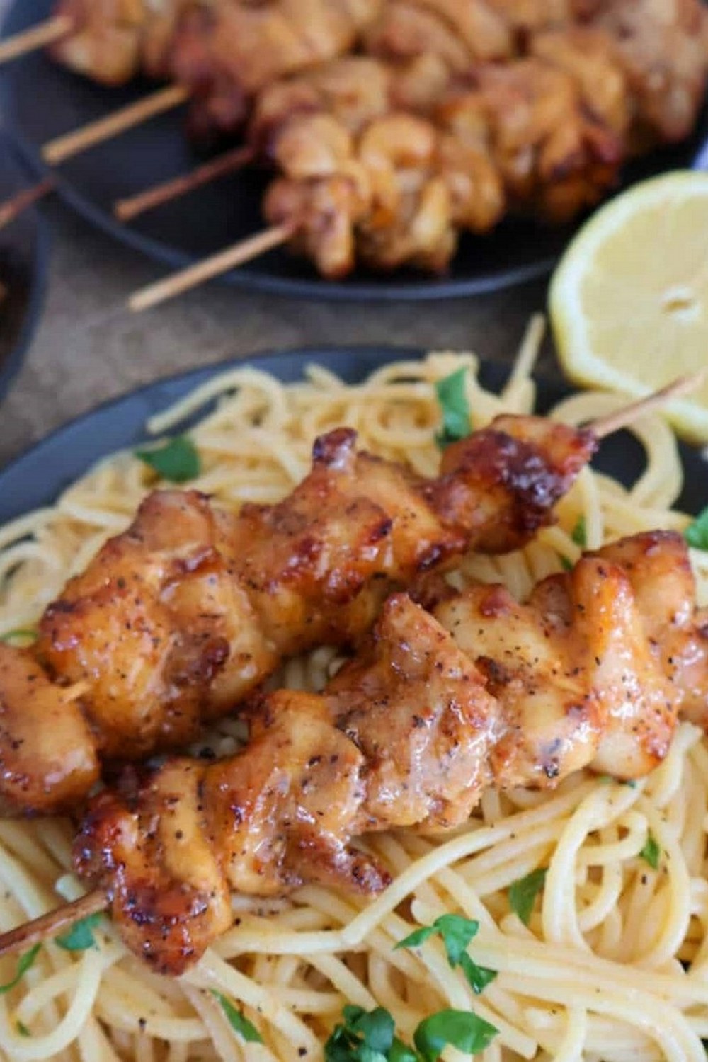 Air Fryer Chicken Skewers
