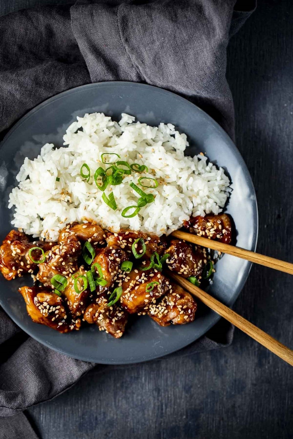 Air Fryer Sesame Chicken