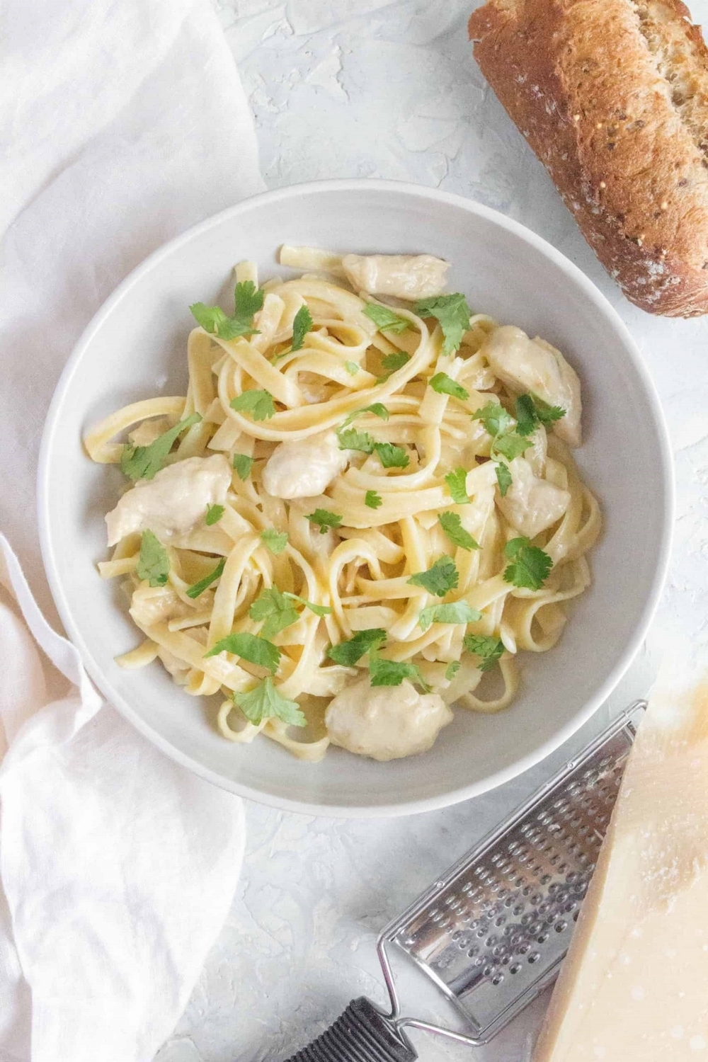 Instant Pot Chicken Alfredo Pasta