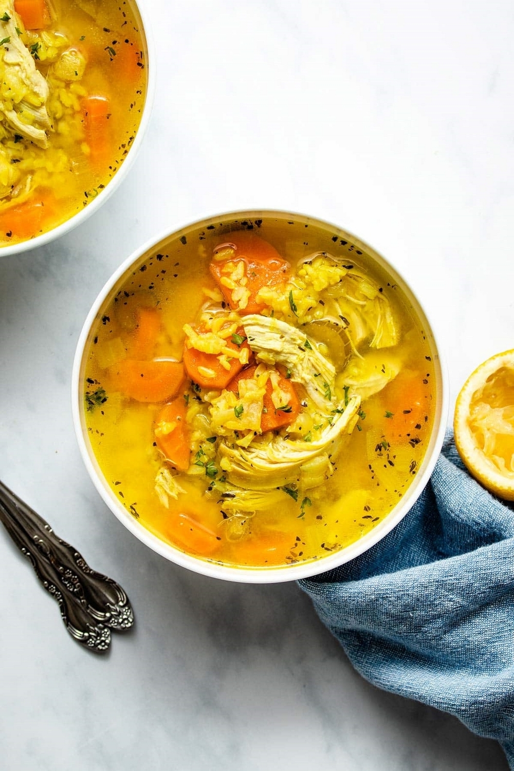 Instant Pot Chicken And Rice Soup