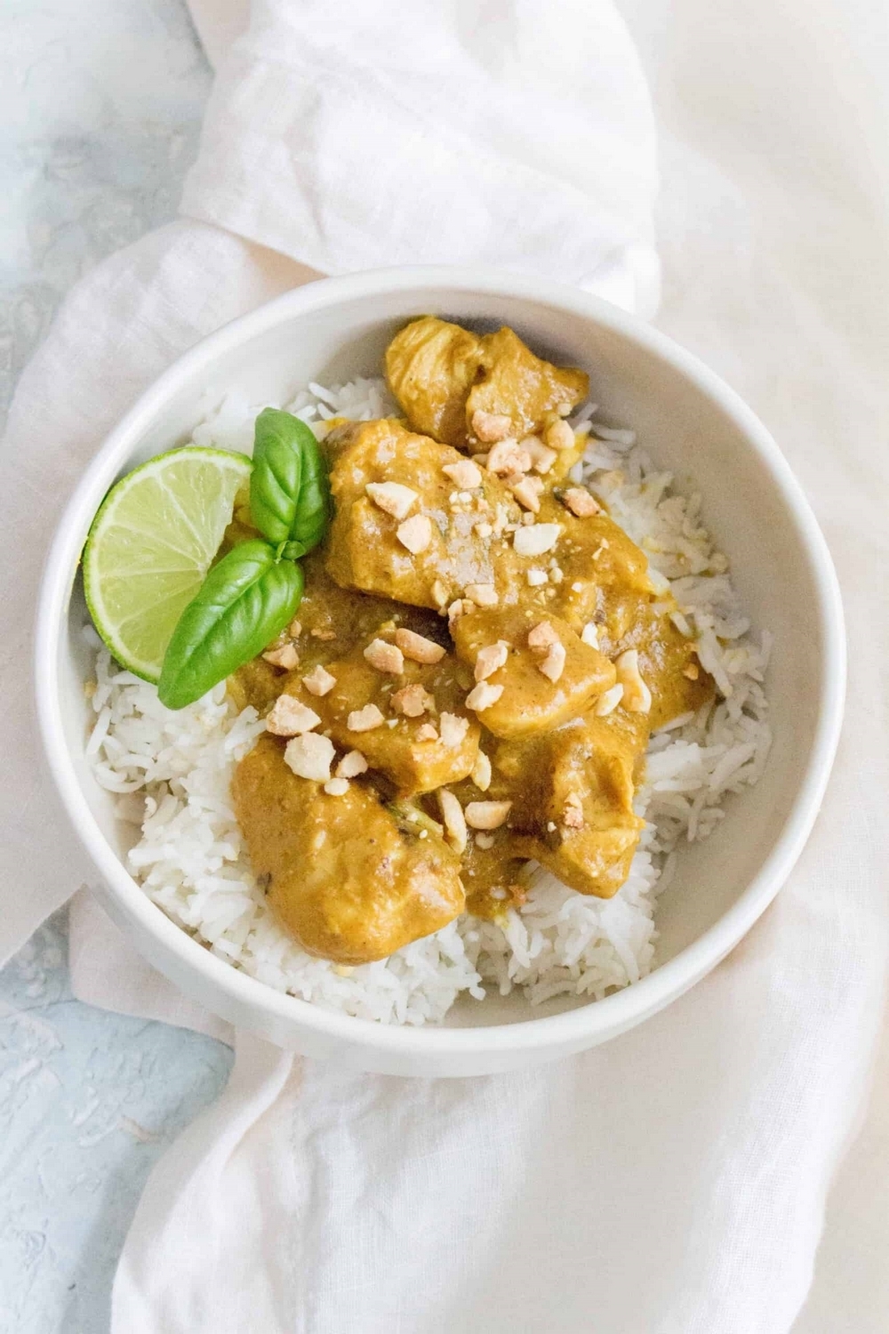 Instant Pot Chicken Peanut Satay