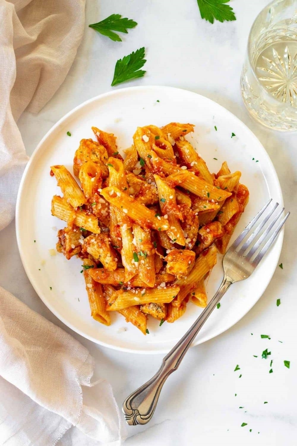 Instant Pot Chicken Penne Pasta
