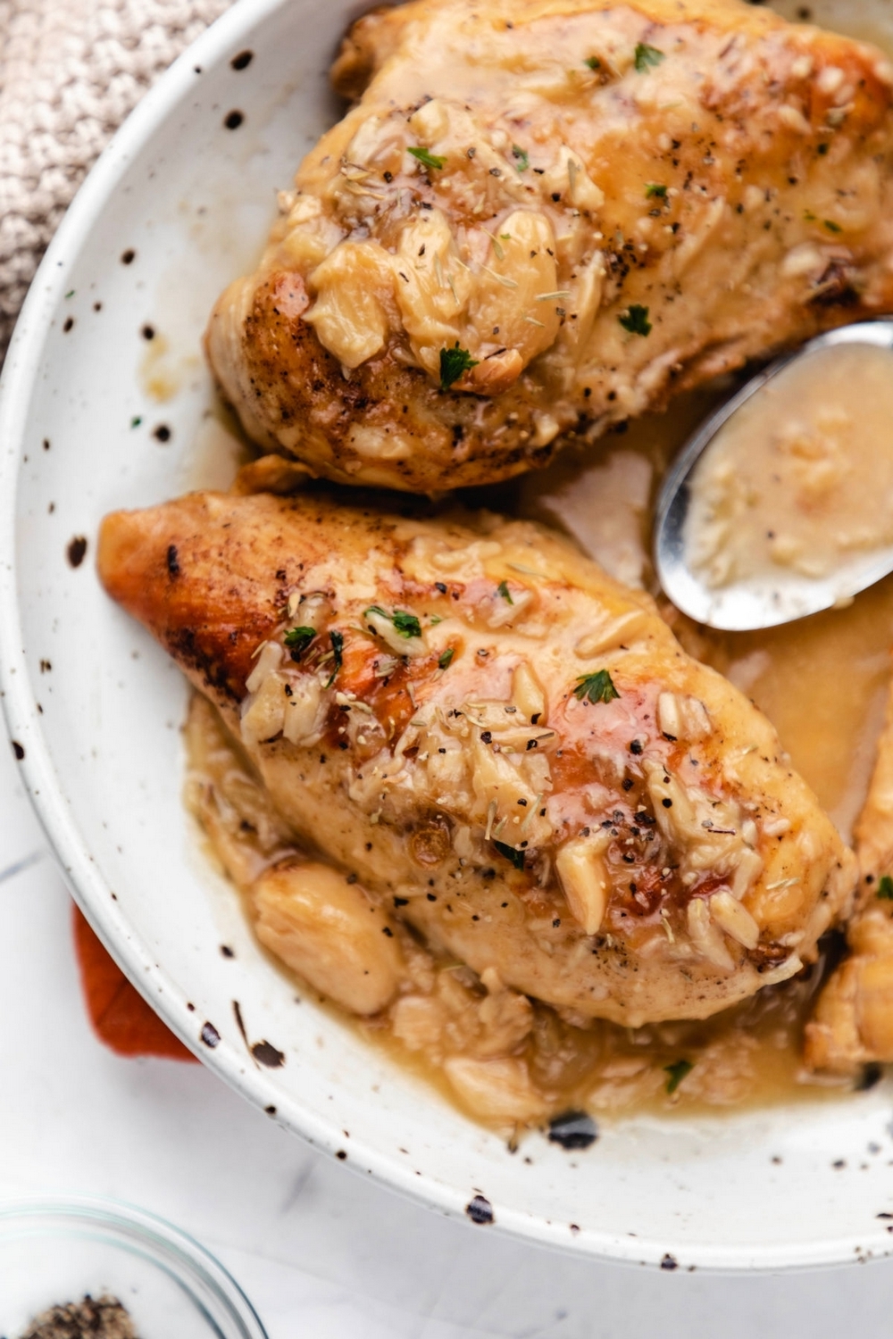 Instant Pot Creamy Garlic Clove Chicken