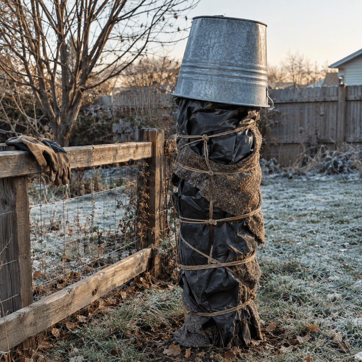The Fig Tree Gets Wrapped Like a Mummy
