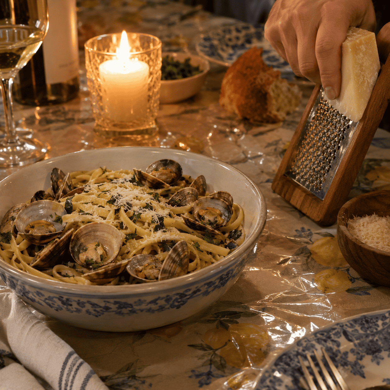 Never, Ever Put Cheese on the Seafood Pasta