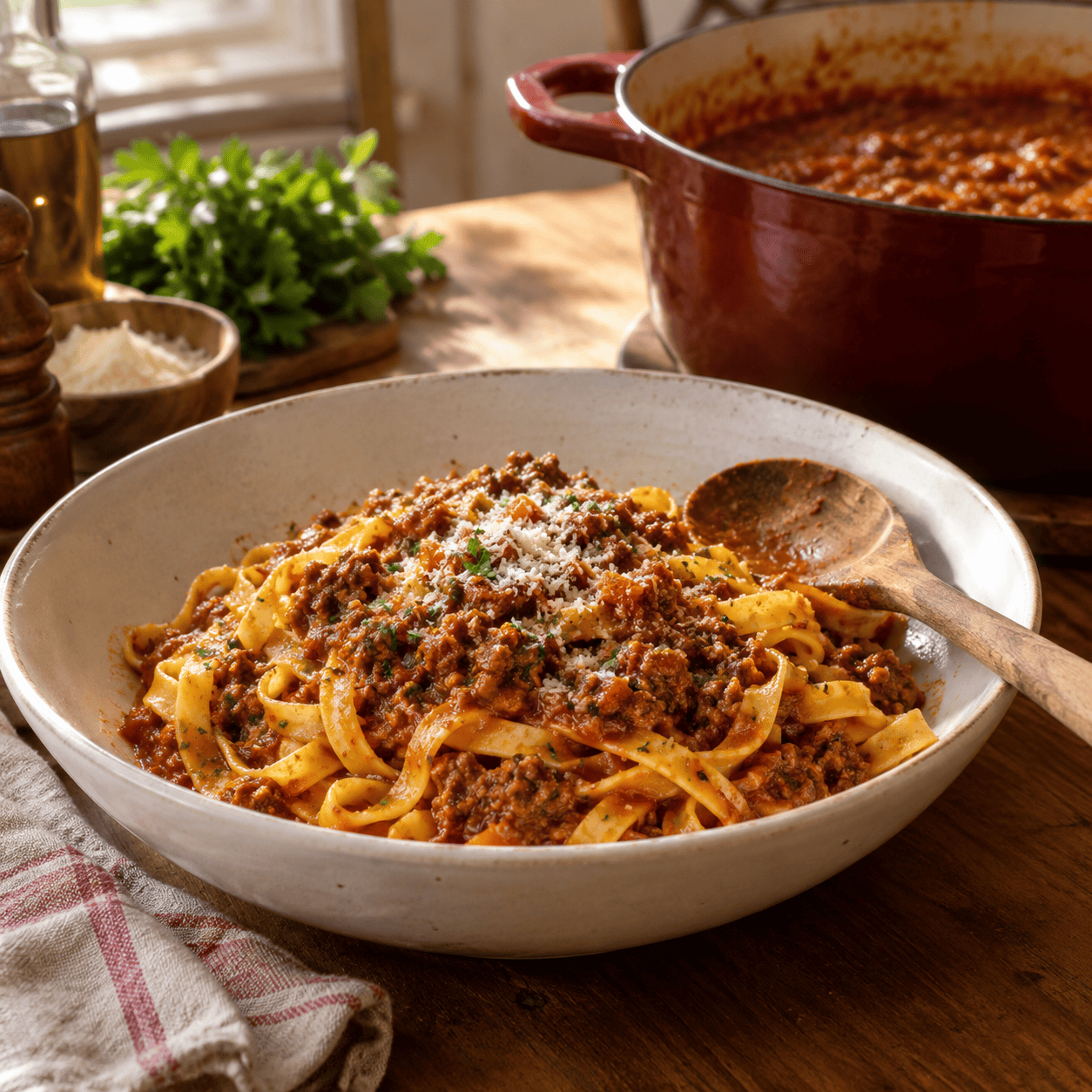Calling it "spaghetti Bolognese"