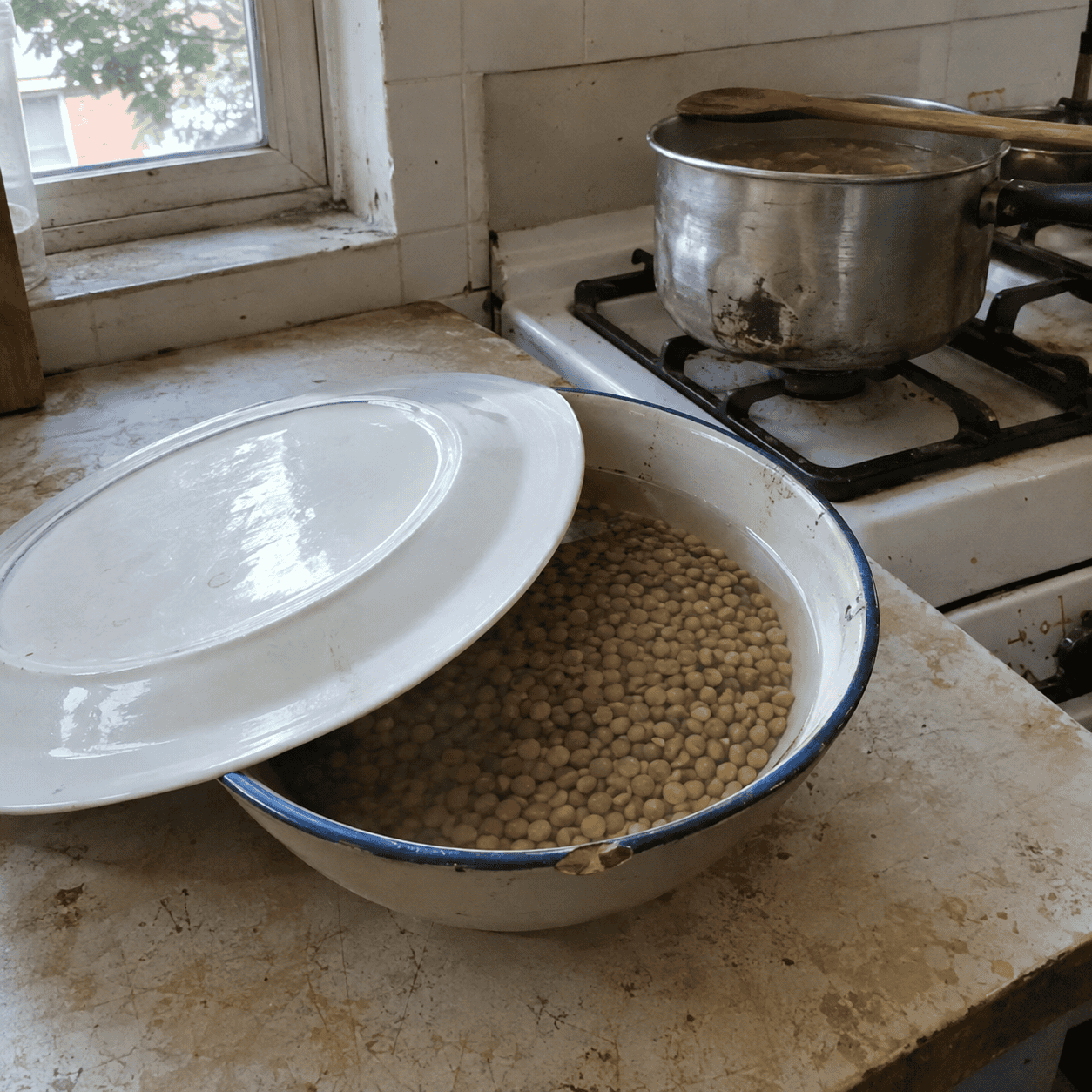 The Pot of Beans Always Going