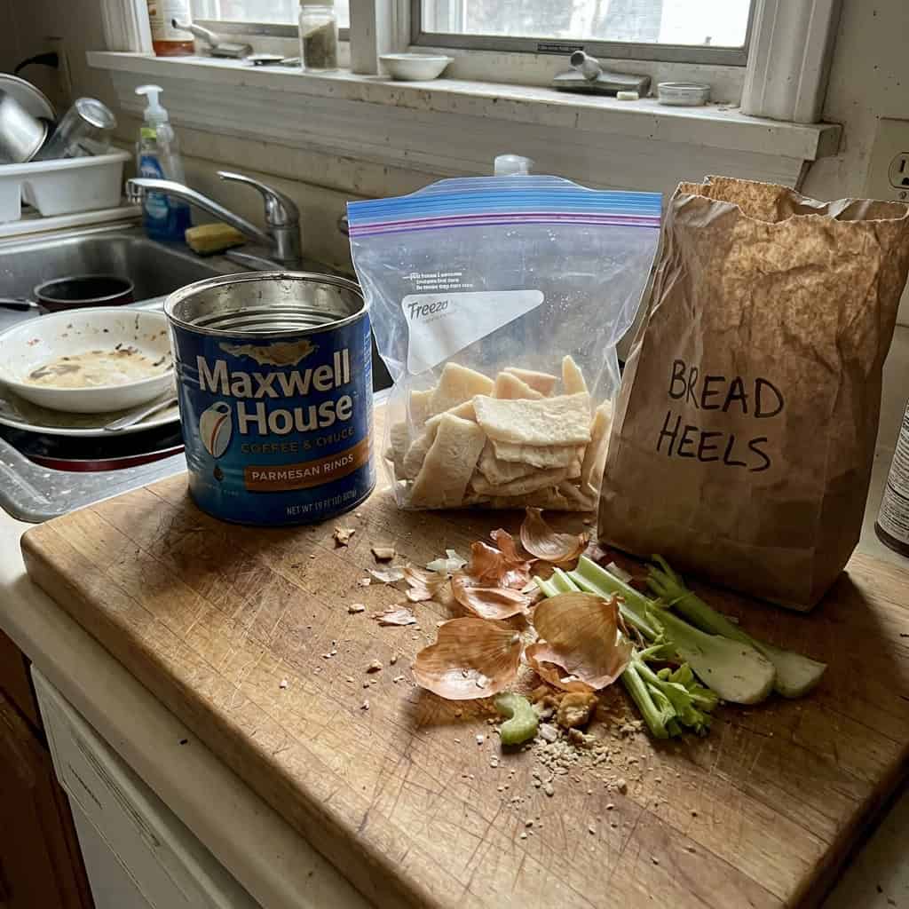 Nothing edible gets thrown out