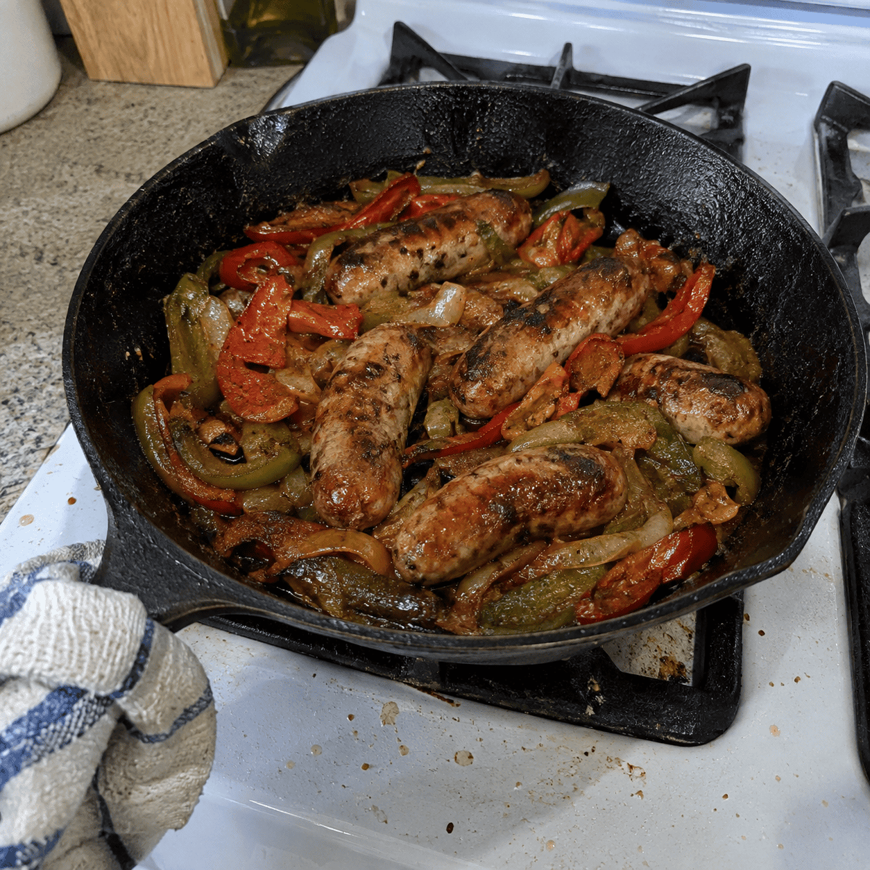 The Sausage and Peppers Pan