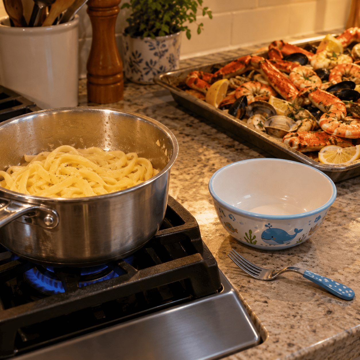 Plain Pasta Exists for the Kids Who Won't Touch Fish