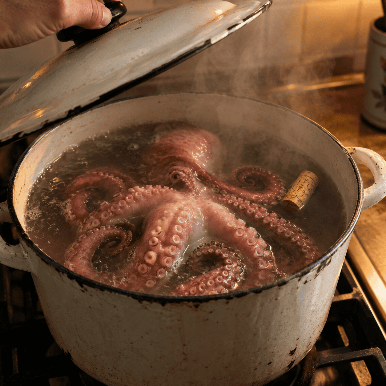 The Octopus and the Wine Cork