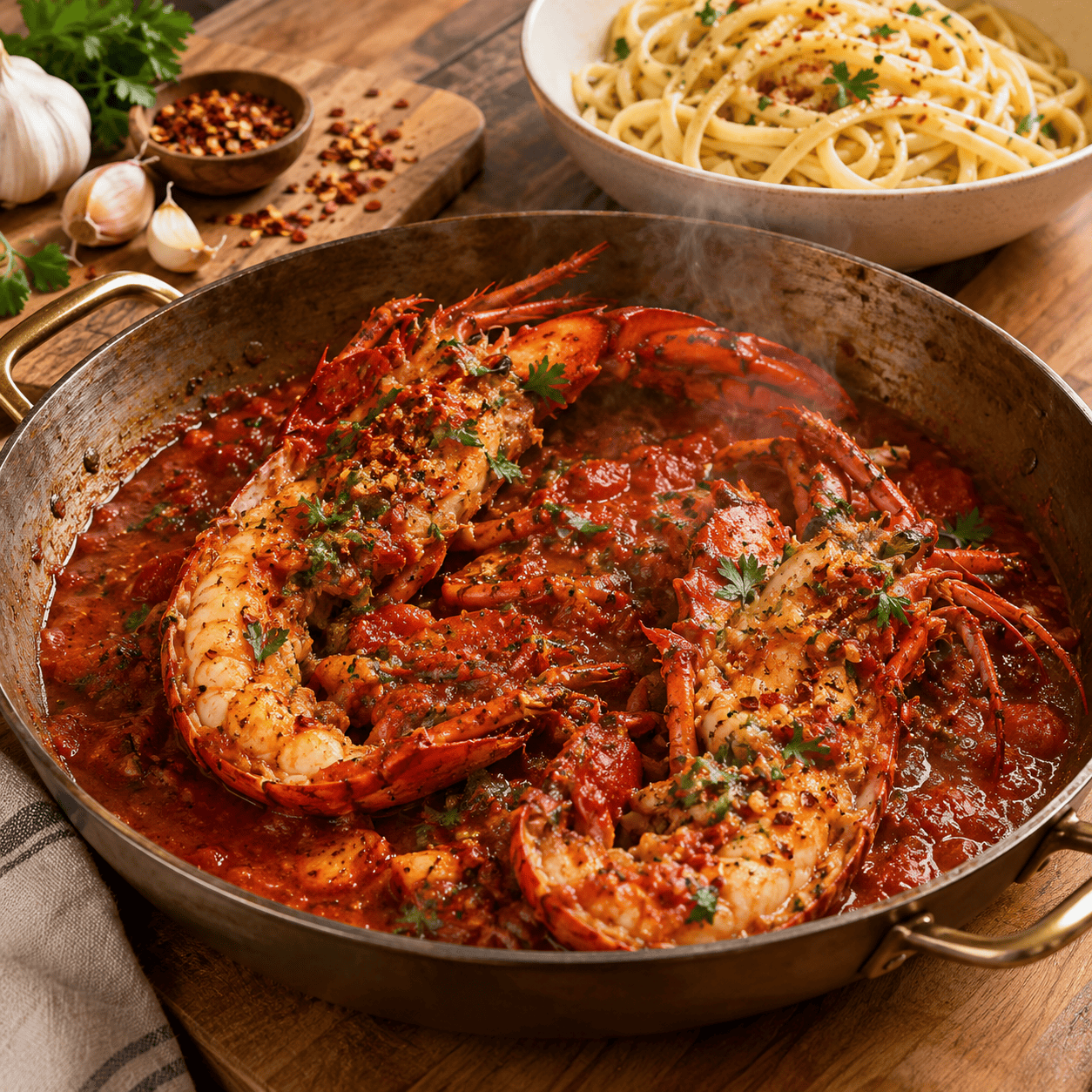 Lobster Fra Diavolo Is the Flex