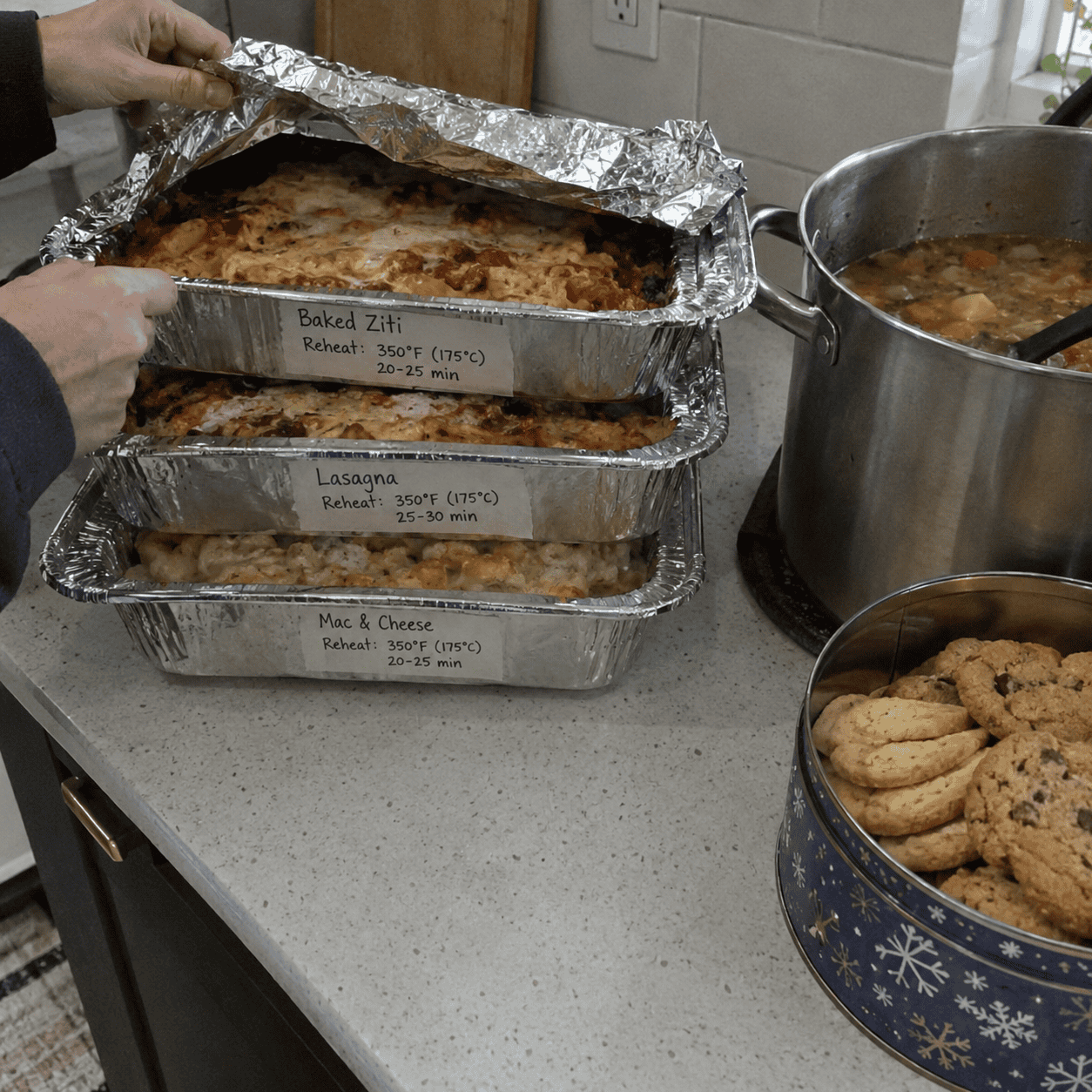 You feed people when there's nothing else you can do