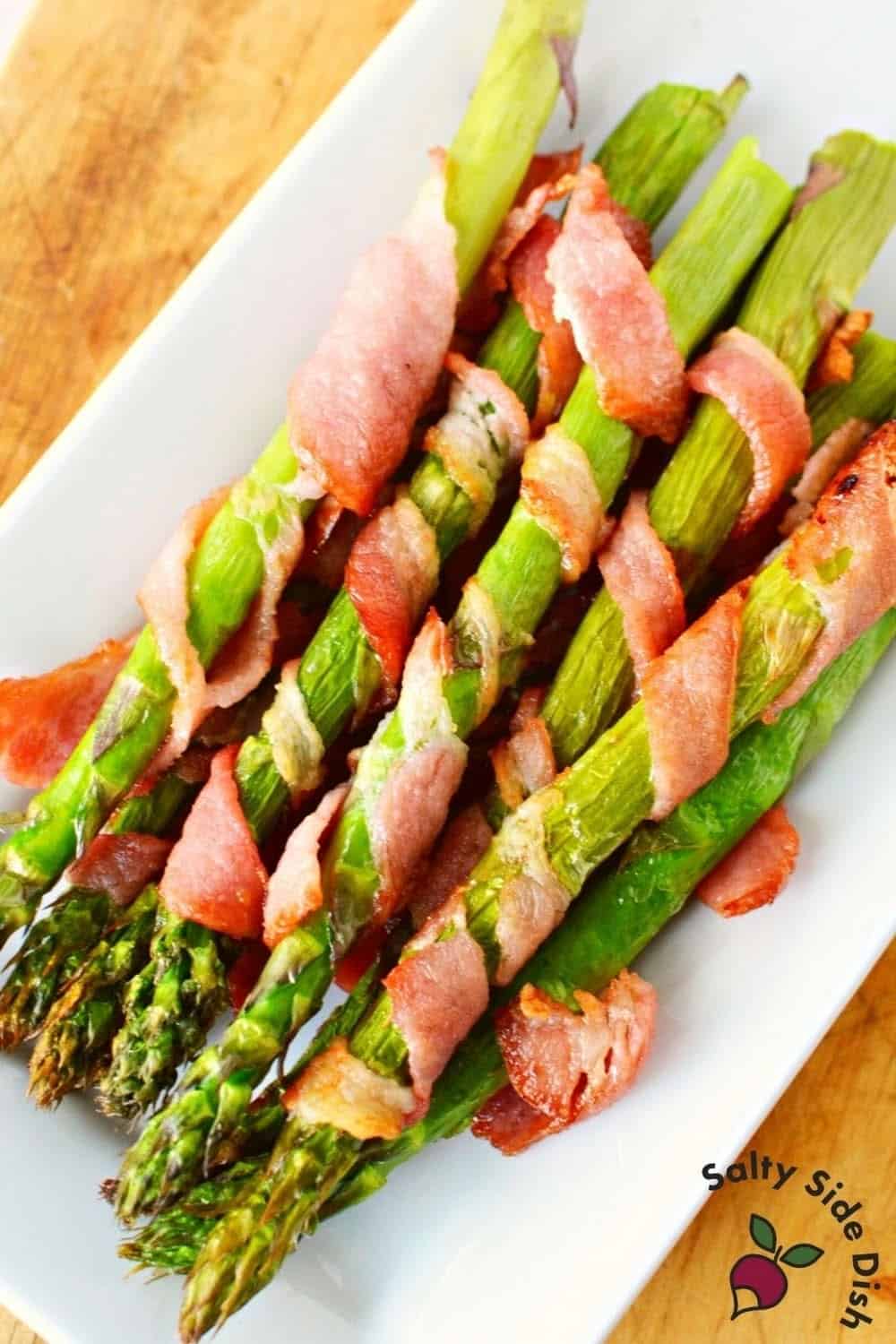 Air Fryer Bacon Wrapped Asparagus