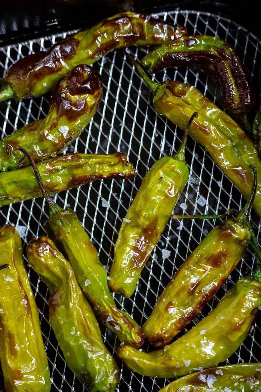 Air Fryer Blistered Shishito Peppers Recipe