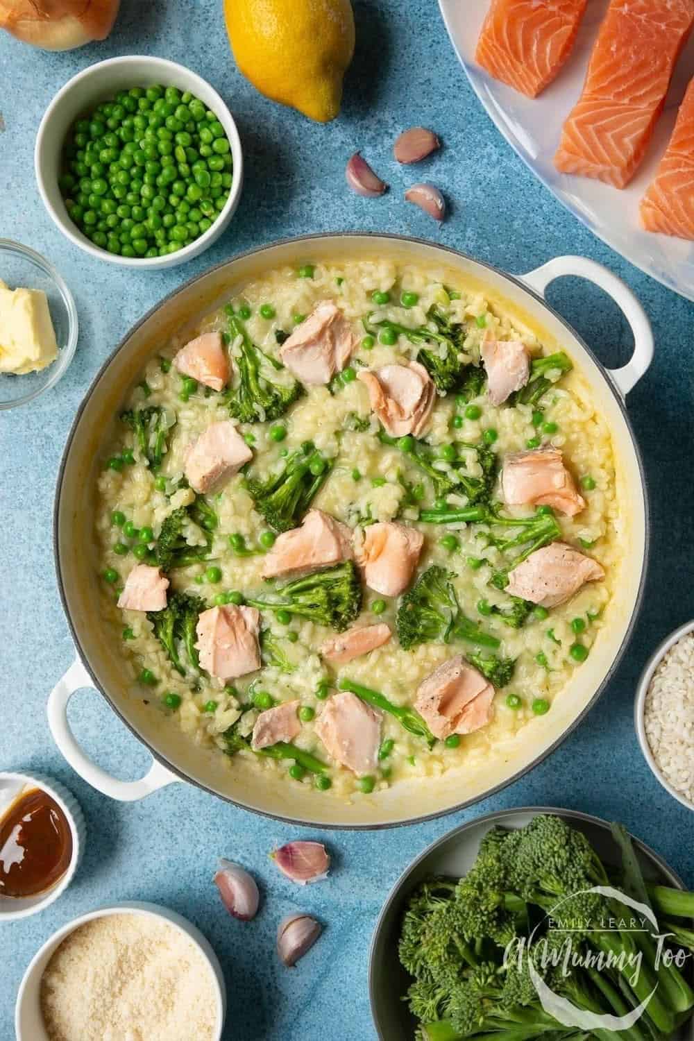 Easy Salmon Risotto Easy Salmon Risotto
