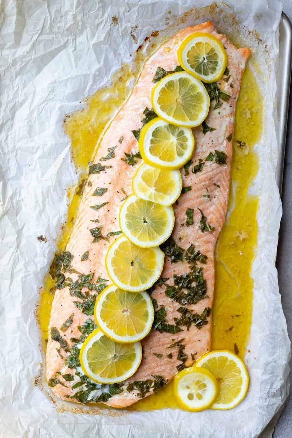 Lemon Basil Salmon Recipe Lemon Basil Salmon Recipe