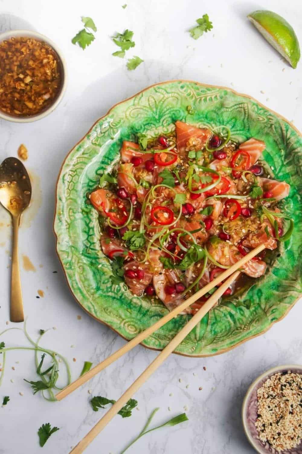 Salmon Crudo Salmon Crudo