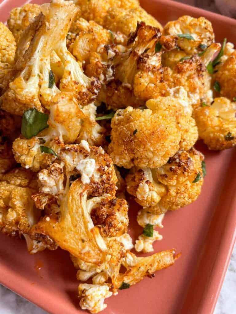 crispy air fryer cauliflower recipe